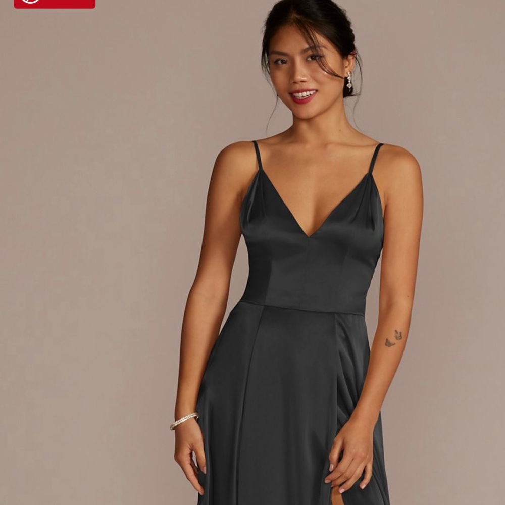 David’s bridal black dress